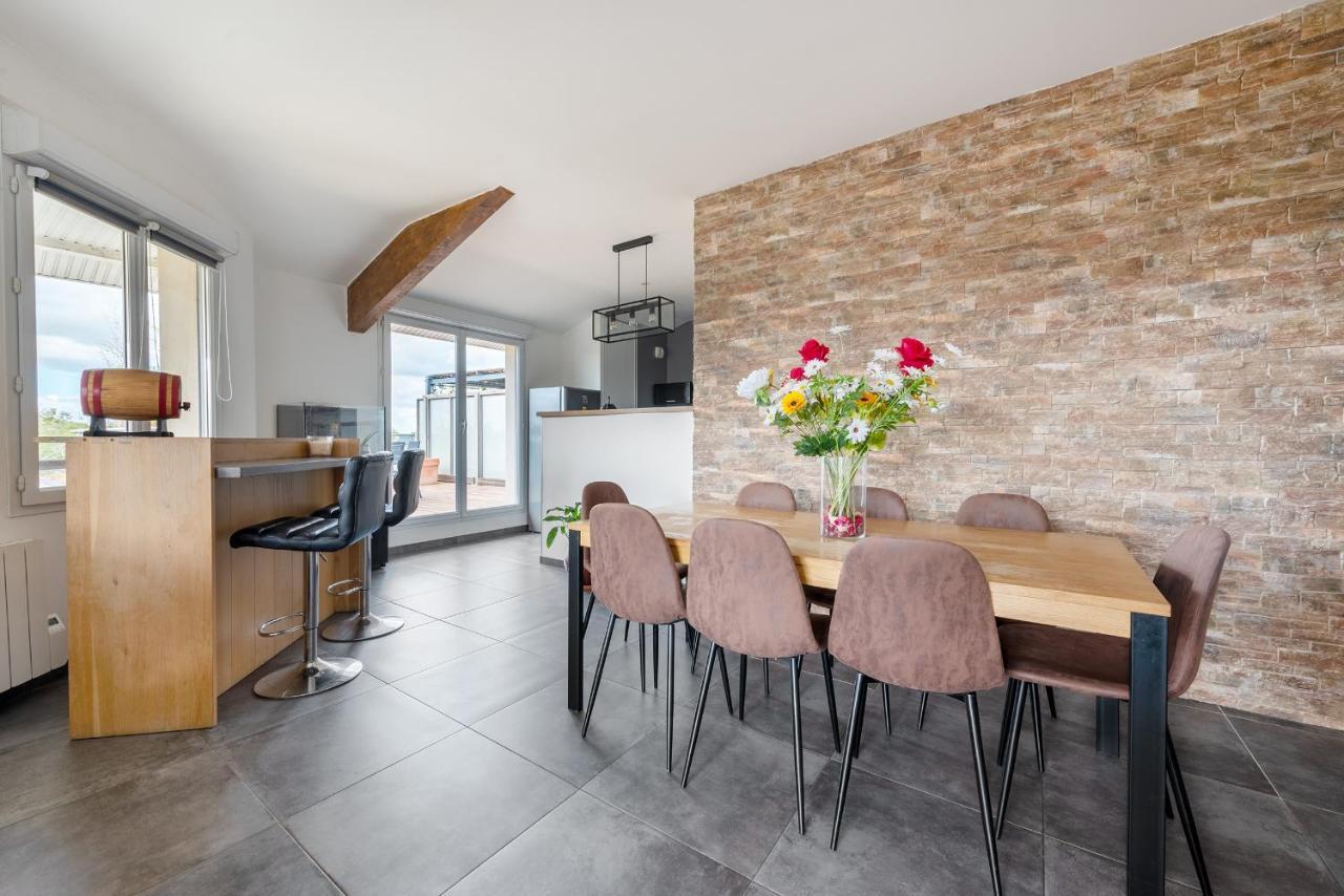 Les Terrasses - T3 Spacieux Avec Parking Gratuit Toulouse Exteriör bild